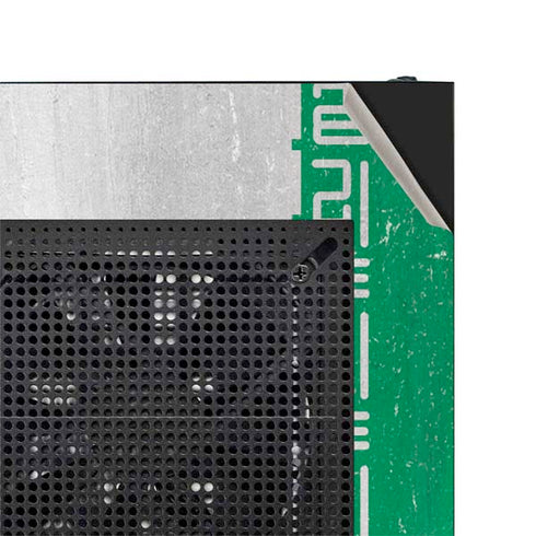 Iran Flag Distressed NZXT H510 Compact ATX Mid-Tower Case Skin